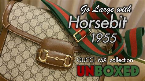 gucci horsebit 55|Gucci Horsebit 1955 unboxing reviews.